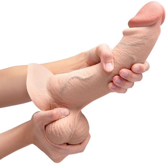 Фаллос b-Vibe Slipskin 10" Curved