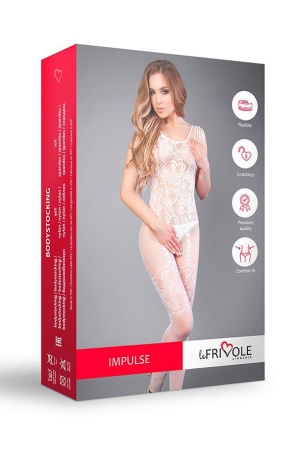 Белый комбинезон Le Frivole 04509