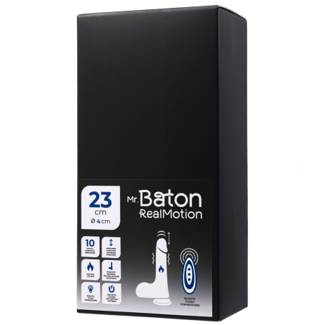 Вибратор-пульсатор Mr.Baton, 23 см